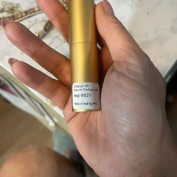 Calabasas Gold Perfume Atomizer Chanel no 5 - Picture 4 of 6